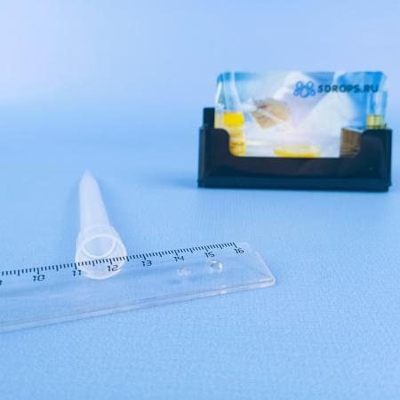 Наконечники 5 000 мкл (5 мл), не стерильные, без фильтра, L=145 мм, 250 шт/пакет