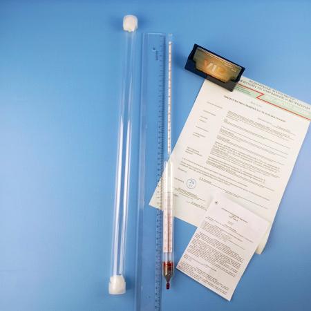 Ареометр для нефти и нефтепродуктов АНТ-1 (710...770) кг/м³, (с поверкой)