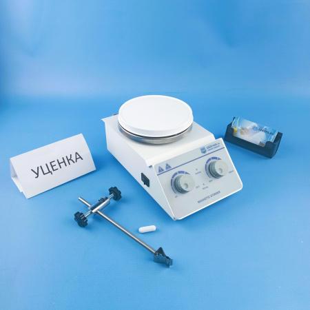 Уценка: Магнитная мешалка с нагревом 5drops-10 до 2 литров (б/у, после ремонта)