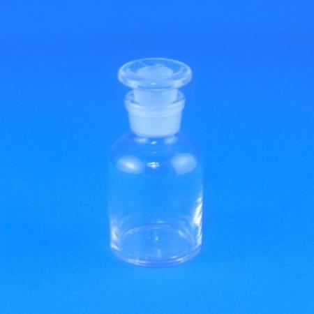 Склянка (штанглас), 30 мл, светлое стекло, с притёртой пробкой, узкое горло Склянка (штанглас), 30 мл, светлое стекло, с притёртой пробкой, узкое горло - В наличии