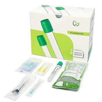 Комплект: Набор для PRP и плазмотерапии, с натрий гепарином и гелем 8,5 мл, инд.упак., 20 саше