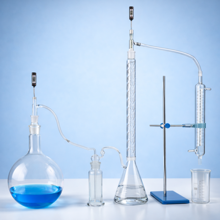 Стеклянный дистиллятор "Дмитрий Менделеев" на 10 литров №1 - В наличии