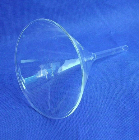 Воронка лабораторная, диаметр 230 мм, стекло, без шлифа - Под заказ