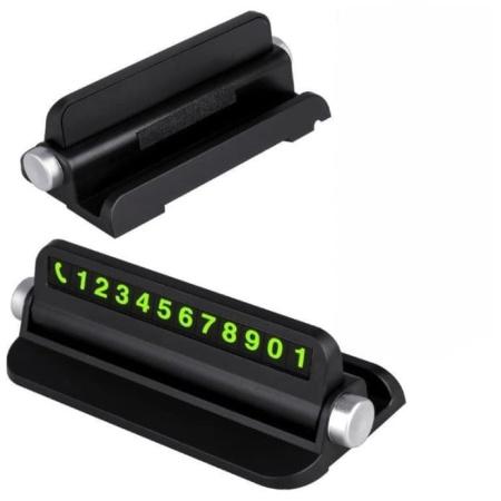 Автовизитка (парковочная карта) на переднюю панель "Car number" (подарок) - В наличии