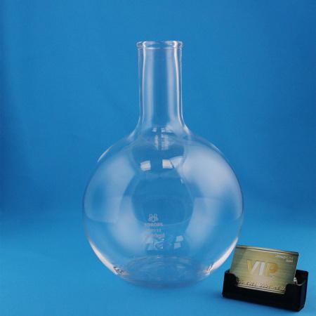 Колба плоскодонная 5drops П-2-5000, 5000 мл, стекло Boro 3.3, без шлифа