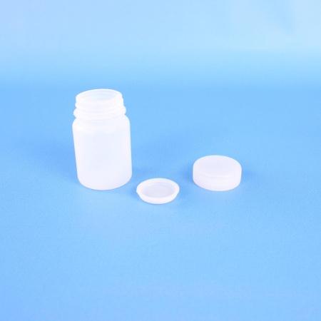 Банка из полиэтилена (ПЭ) 60 мл, с винтовой крышкой и прокладкой