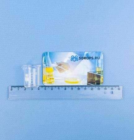 Стакан лабораторный низкий Н-1-5, 5 мл, градуированный