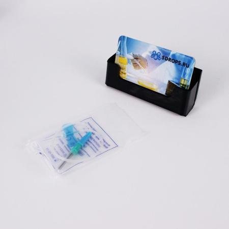 Катетер-бабочка, соединенный с луер-адаптером 23G, Bodywin, 100 шт/упак