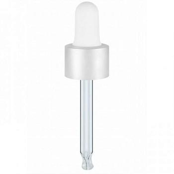 Крышка пластиковая винтовая DIN 18, 50 мл, с пипеткой, с КПВ, 100 шт/упак Крышка пластиковая винтовая DIN 18, 50 мл, с пипеткой, с КПВ, 100 шт/упак