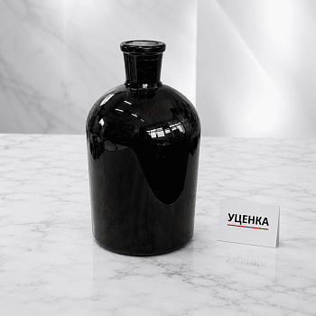 Уценка: Склянка (штанглас) 5drops, 10000 мл, темное стекло, узкое горло, без пробки