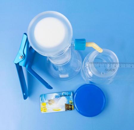 Система вакуумной фильтрации "MicroFilter-5Drops", приемная колба 250 мл, воронка на 300 мл