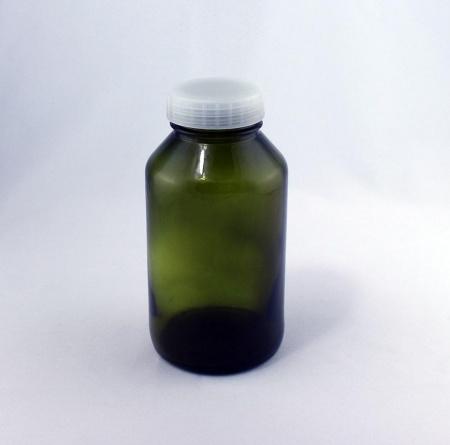 Банка БНВ-500 стеклянная оливковая 500 мл с навинчивающейся крышкой и прокладкой - Под заказ