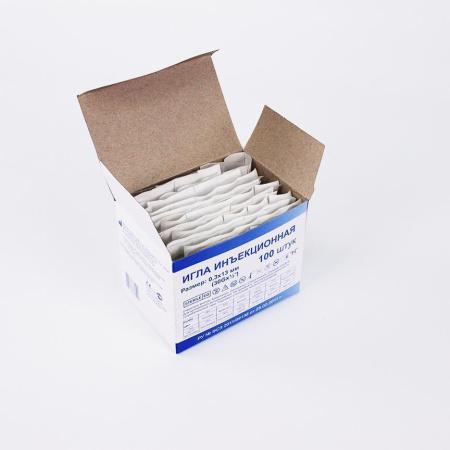 Игла инъекционная 30G, размер 0,3х13 мм, стерил, CH, 100 шт/упак