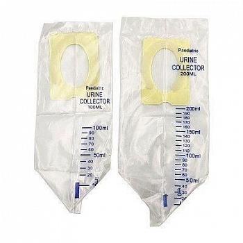 Мочеприемник педиатрический, 200 мл, стерильный, 100 шт/упак, CH