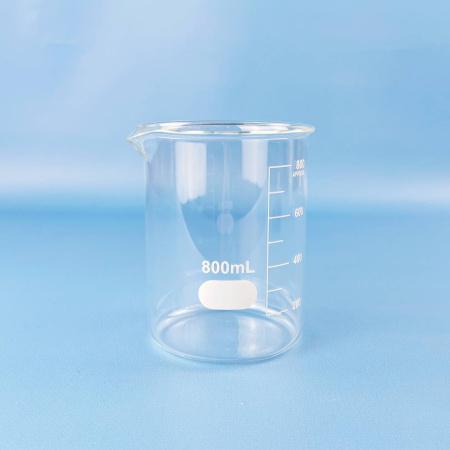 Стакан лабораторный низкий 5drops Н-1-800, 800 мл, стекло Boro 3.3, градуированный - В наличии