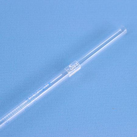 Пипетка градуированная 2-1-2-10, 10 мл, полный слив, прямая, 2-го кл.точности, 5 шт/упак, (ГОСТ 29227-91)