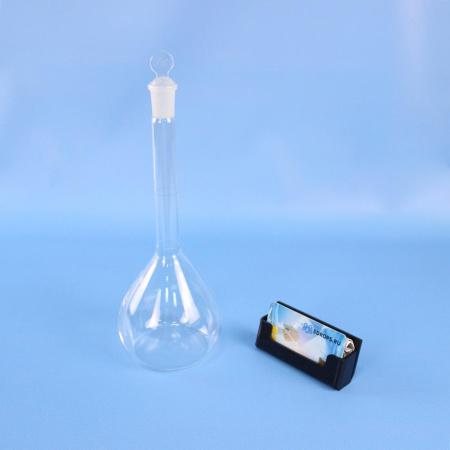 Колба мерная 2-500-1, 500 мл, 1-го кл.точности, с пробкой (ГОСТ 1770-74)