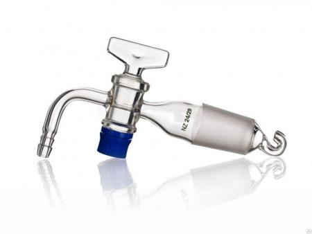 Кран для склянки-аспиратора, 1000 мл, шлиф 19/26, 1 шт/упак - Под заказ