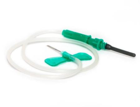 Катетер бабочка 21Gх3/4, 0,8х19, 190 мм, с луер-адаптером, 100 шт/упак, Yancheng - Под заказ