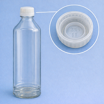 Бутыль БТ-4-500 светлое стекло 500 мл