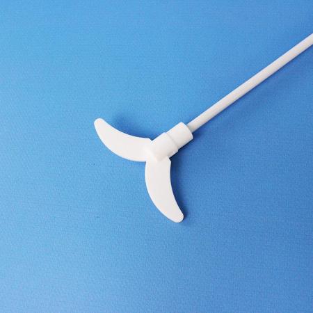 Мешальник для верхнеприводных мешалок, 2 лопасти, нержавеющая сталь с фторопластовым покрытием, 500 мм