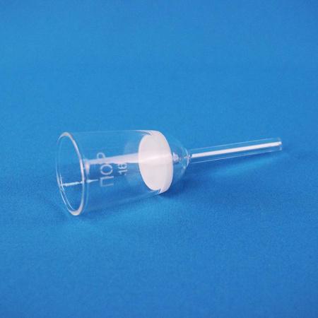 Воронка фильтровальная лабораторная (Шотта), диаметр 32 мм, пор. 16 мкм, без шлифа