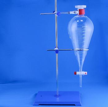 Воронка делительная грушевидная 5drops ВД-3-2000, 2000 мл, с фторопластовым краном Воронка делительная грушевидная 5drops ВД-3-2000, 2000 мл, с фторопластовым краном