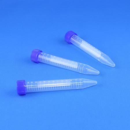 Пробирка коническая 15 мл, 17х121 мм, п/п, нестерил., с град-ой., с винт., крышкой и этикеткой, M.Med, 100 шт/упак