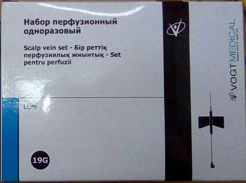 Набор перфузионный "бабочка" VM 19G, Luer Slip