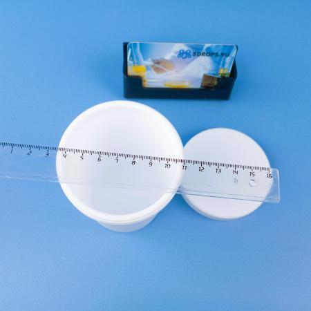 Стакан лабораторный, 250 мл, фторопласт,  с винтовой крышкой