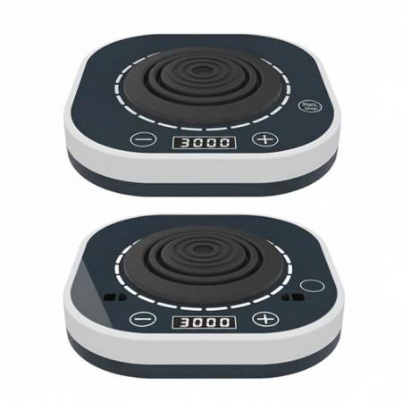 Мини вихревой смеситель (вортекс) 5drops-VM-400, с цифровой индикацией и регулировкой 100-3000 об/мин, до 50 мл