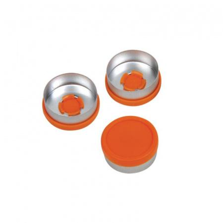 Колпачок алюминиевый с пластиковой вставкой для инъекционных флаконов, G20, диаметр 20 мм, 1 шт - В наличии