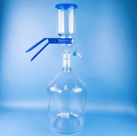 Система вакуумной фильтрации "MicroFilter-5Drops", приемная колба 10000 мл, с расширенной воронкой на 1000 мл - В наличии