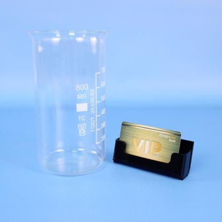 Стакан лабораторный высокий В-2-800, 800 мл, без носика (ГОСТ 25336-82)