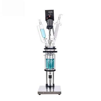 Стеклянный реактор 2л