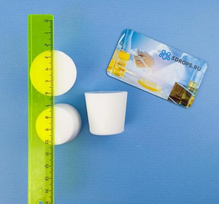 Пробка силиконовая по ГОСТу, № 34,5, 38,5/31,5 мм, 10 шт/упак