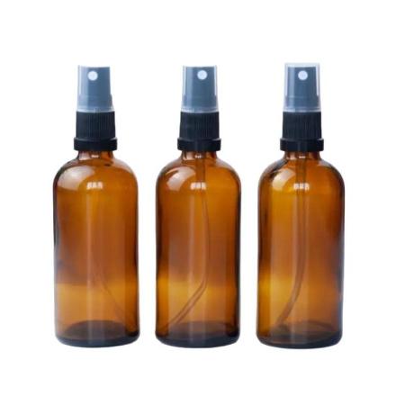 Флакон с распылителем, 100 мл, пластиковый, темный, 300 шт/упак Флакон с распылителем, 100 мл, пластиковый, темный, 300 шт/упак - Под заказ