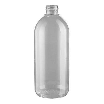Флакон 650 мл, горло 28/410 мм, ПЭТ, прозрачный, без крышки, 3000 шт/упак