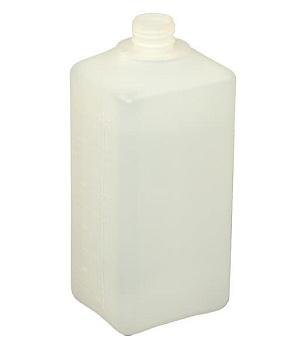 Бутылка 1000 мл, горло 28/415 мм, ПЭТ, белая, без крышки, 10 000 шт/упак