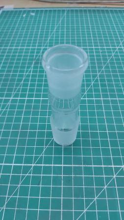 Уценка Переходник на шлиф, керн 29/32-муфта 24/29, скол муфты - В наличии