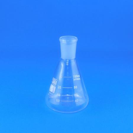 Колба коническая (Эрленмейера) КН-1-100, 100 мл, шлиф 19/26 - В наличии