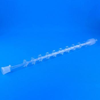 Дефлегматор (сухопарник), длина 350 мм, шлифы 29/32-19/26 Дефлегматор (сухопарник), длина 350 мм, шлифы 29/32-19/26