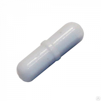 Якорь для магнитной мешалки B50,50x7,5, фторопласт, цилиндрический с кольцевым утолщением Якорь для магнитной мешалки B50,50x7,5, фторопласт, цилиндрический с кольцевым утолщением