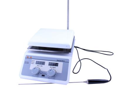 Комплект: Магнитная мешалка с нагревом 5drops-20D на 20 литров + 4 якоря