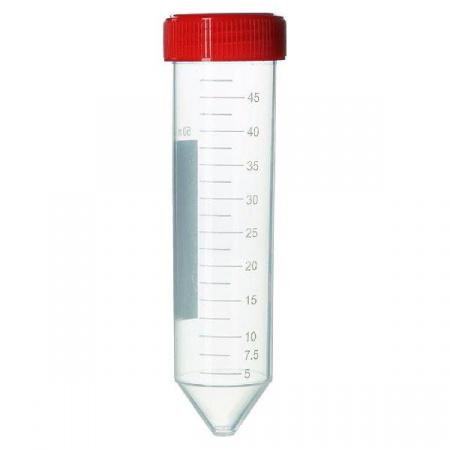 Пробирка коническая 50 мл, 31,6х115,6 мм, п/п, стерил., с град-ой., с винт.,крышкой, ЛТП, 350 шт/упак - В наличии
