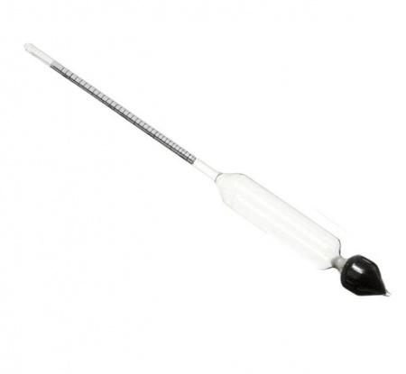 Ареометр спиртометр "White Alco" 0-30% в белом тубусе - В наличии