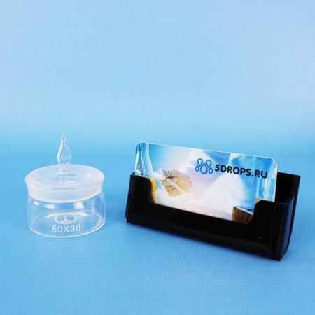 Стаканчик для взвешивания низкий (бюкс) СН 50/30 мм, диаметр 50 мм, высота 30 мм, 12 шт/упак