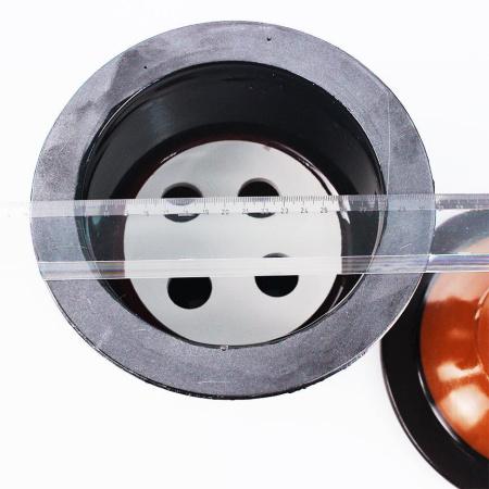 Эксикатор 5drops 2-150, 150 мм, без крана, темное стекло