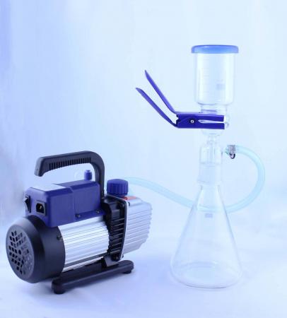 Система вакуумной фильтрации "MicroFilter", приемная колба 1000 мл, воронка на 300 мл Система вакуумной фильтрации "MicroFilter", приемная колба 1000 мл, воронка на 300 мл