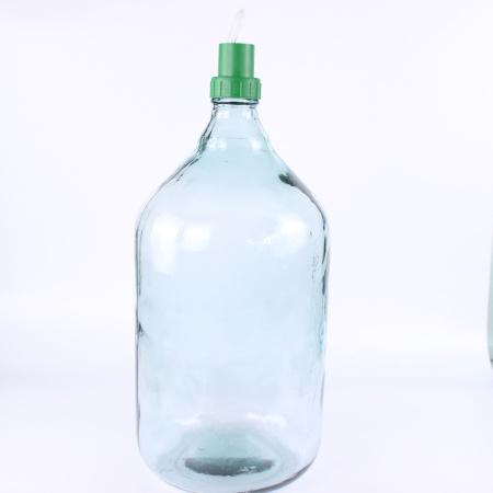 Банка стеклянная, 20 литров винная "Белая лоза" с гладким горлом